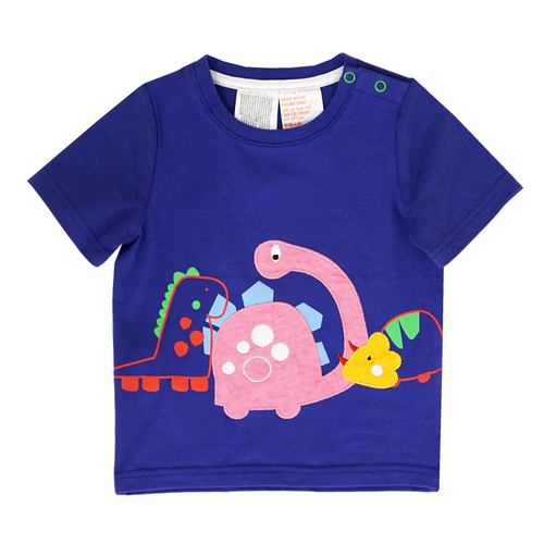 Bright Dino Short Sleeve T-Shirt