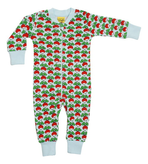 Radish Zip Sleepsuit - Aqua