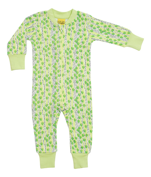 Spring Birch Zip Sleepsuit