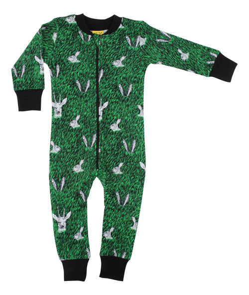 DUNS Hiding - Organic Cotton Zip Sleepsuit