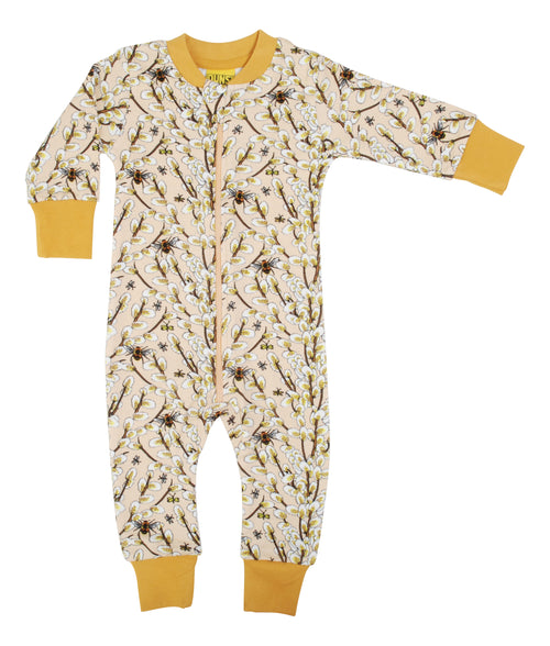 DUNS Goat Willow - Sun Kiss Yellow Zip Sleepsuit