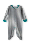 Sleepsuit Set (2 Sleepsuits) - Blue & Stripe