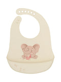 Silicone Bib Set -  Elephant Fun