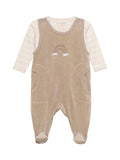 Velour Romper and Bodysuit Gift Set - Rainbow