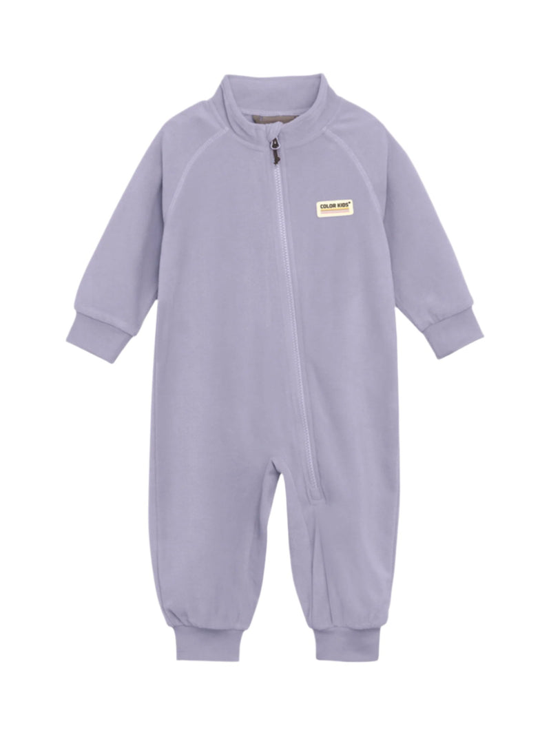 Baby Fleece Suit - Lilac