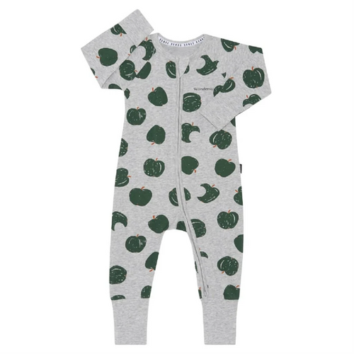 Bonds Wondersuit  - Apple/Grey Marle