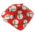 Red Christmas Bandana Bib Set