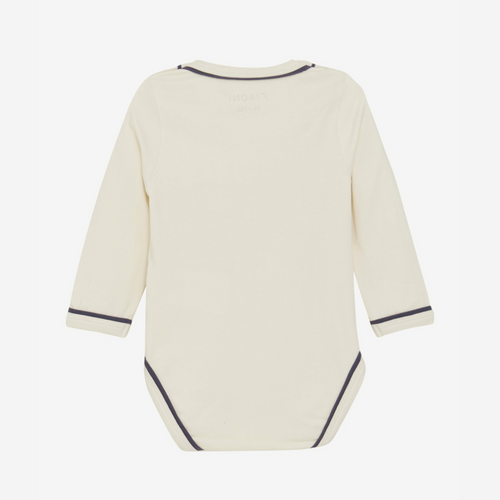 Fixoni Long Sleeve Bodysuit - WhiteCap Grey