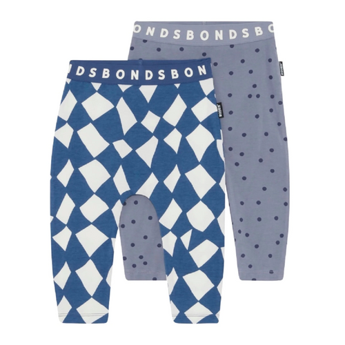 Bonds Stretchies 2PK - Cubic Cascade/Ditsy Dots