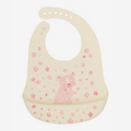 Silicone Bib Set - Apricot Tiger