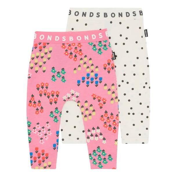 Bonds Stretchies 2PK - Blossomfield / Ditsy Dots