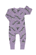 Bonds Run Wild Zebra Lilac Wondersuit