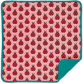 Ladybug Print Pink Zip Rompersuit & Blanket Gift Set