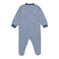 Blue Striped Sleepsuit w/ Zipper