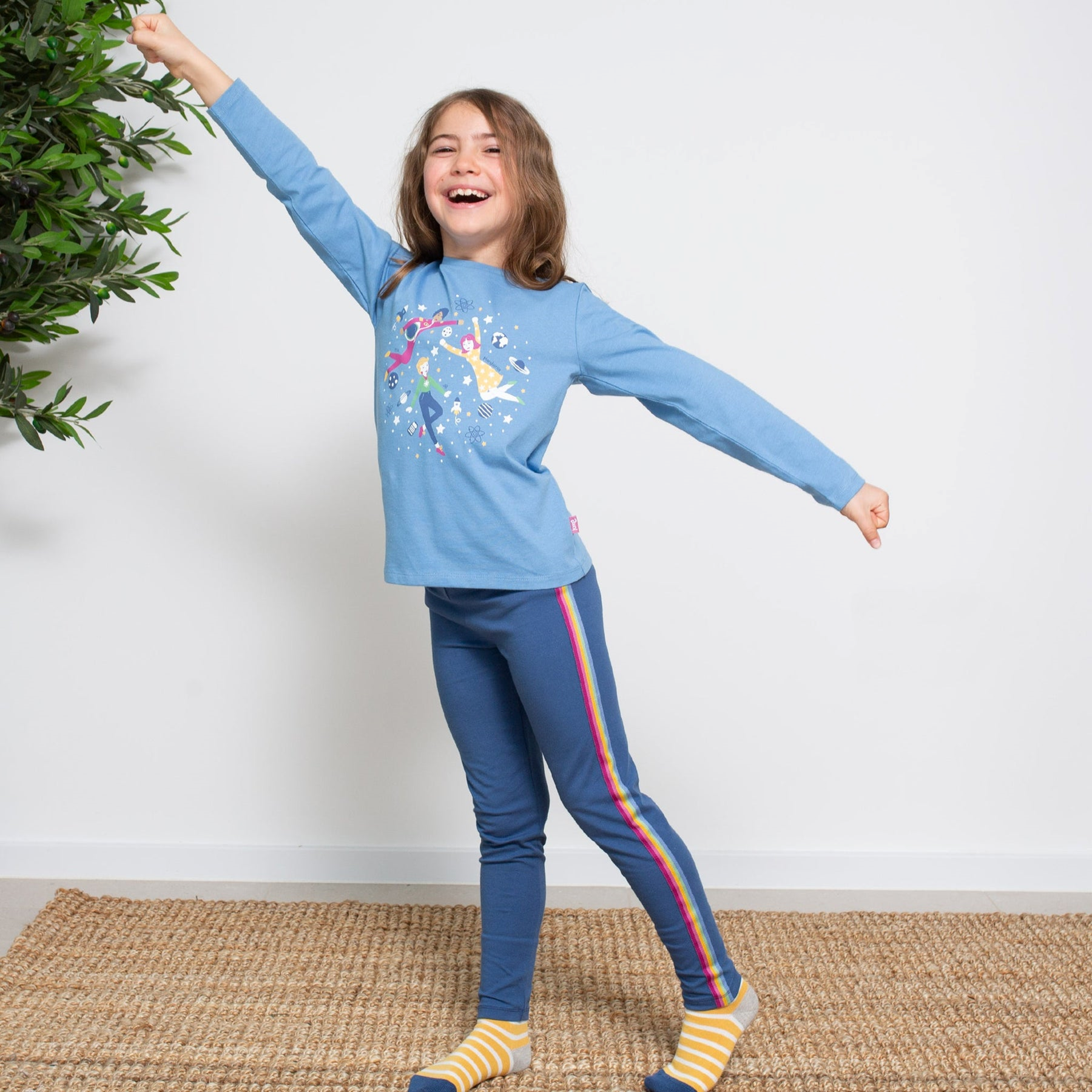 Leggings 2025 stripe side