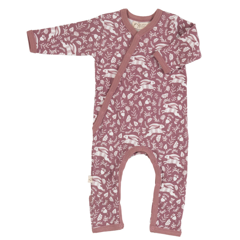 Hares Romper - Rose