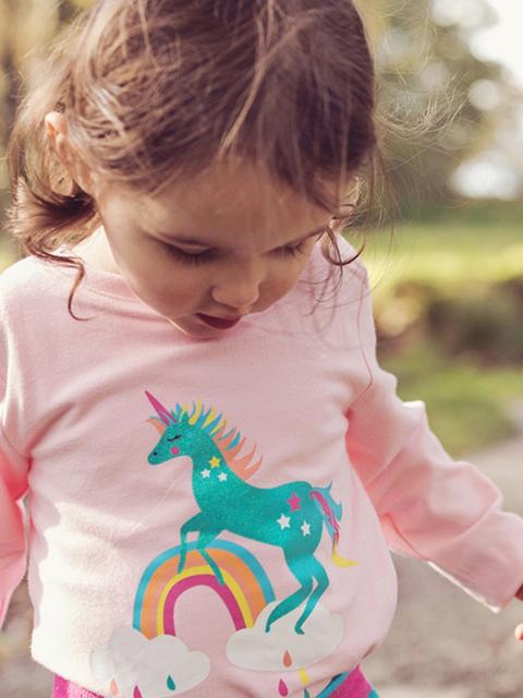 Magical Sparkly Unicorn Top
